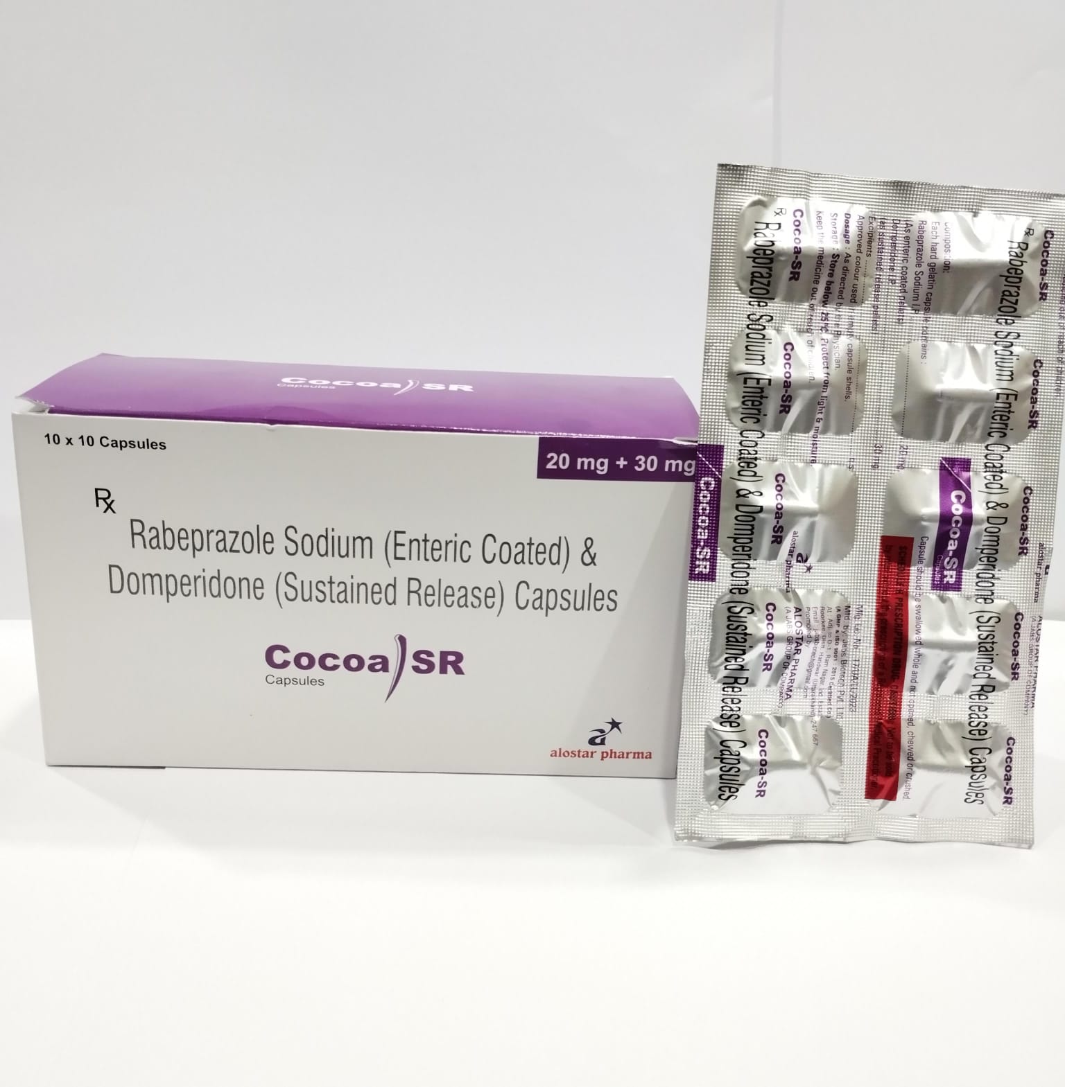 Rabeprazole Sodium and domperidone capsules
